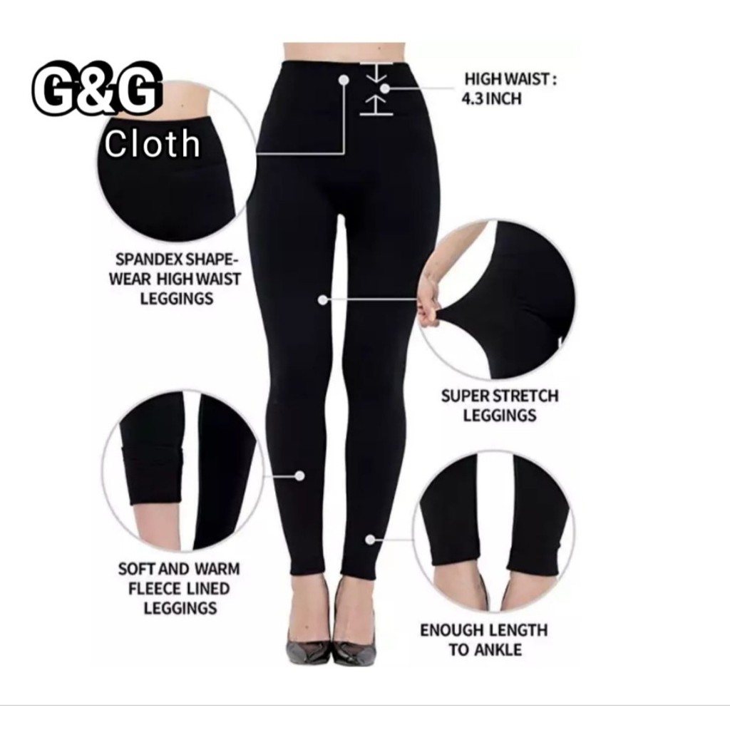 kbr store-celana legging wanita dewasa bahan soft rayon impor tebal / Promo Termurah Celana Lejing kbr store