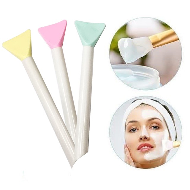 Kuas Masker Silikon Lembut Silicone Mask Brush