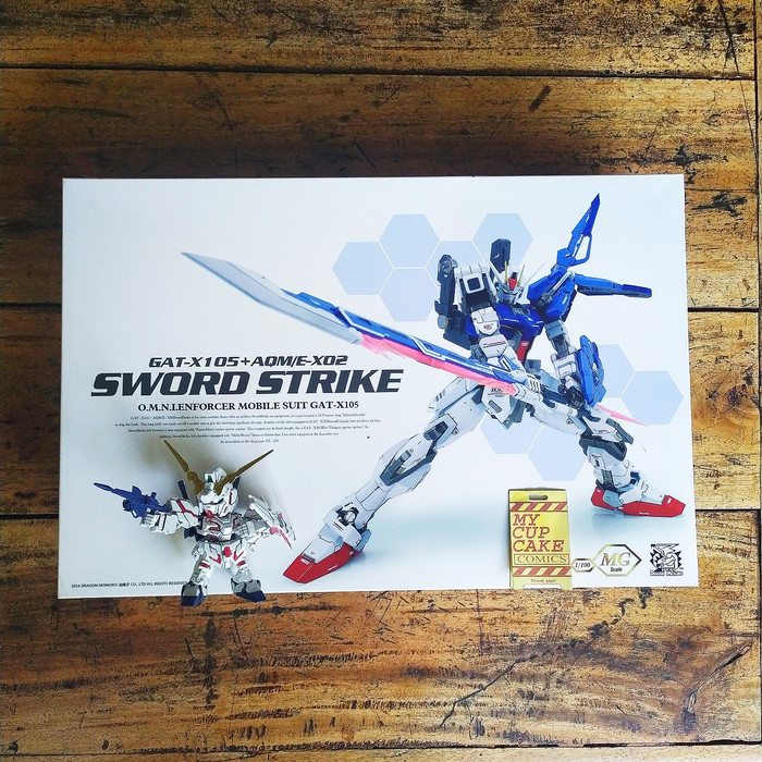 Gundam 1/100 Sword Strike Dragon Momoko Dramok Model Kit Mokit Gunpla