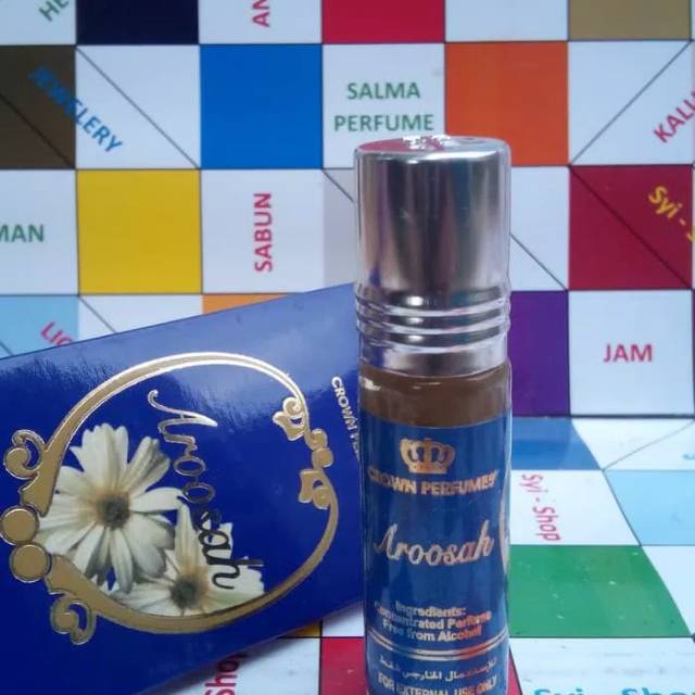 Parfum AROOSAH ORIGINAL AL REHAB Roll On Non Alkohol 6 ml