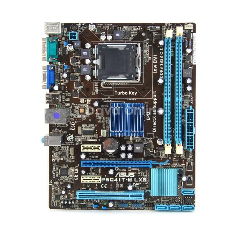 MOBO MURAH !!! BISA COD ASUS MOTHERBOARD P5G41T-M LX3 SOCKET LGA 775 SLOT RAM 2 SLOT &quot;LOSE PACK&quot; - TEKNO KITA