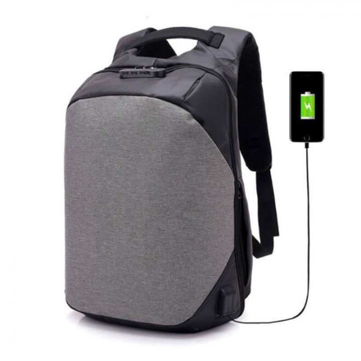 KM008 - Laptop Backpack 15.6 inch with Audio and USB Charging Port