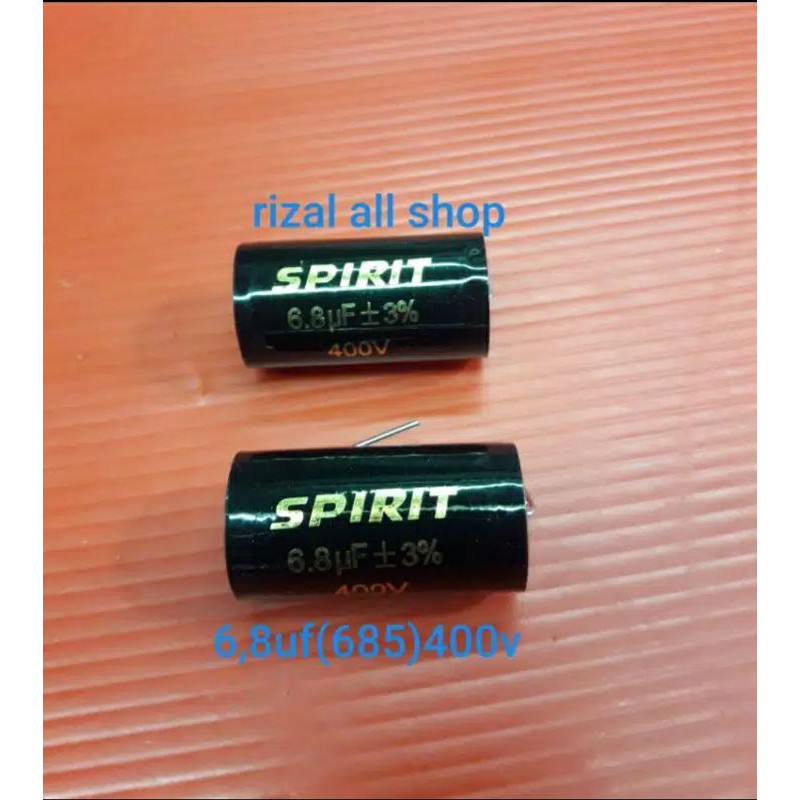 spirit 685 kapasitor 6,8uf 400v audio tweeter