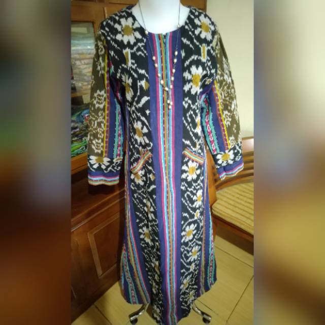 Gamis Tenun Asli