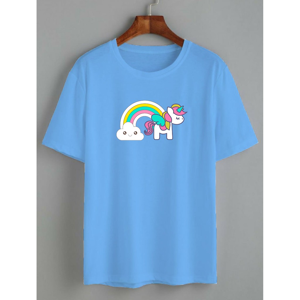 kaos unicorn cloud / kaos unicorn / kaos wanita / KATUN 24S