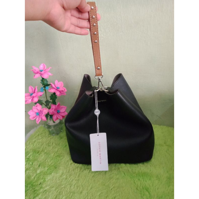 TAS SOPHIE MARTIN ALIXANDRA T5779B5 SLEMPANG KERJA HITAM