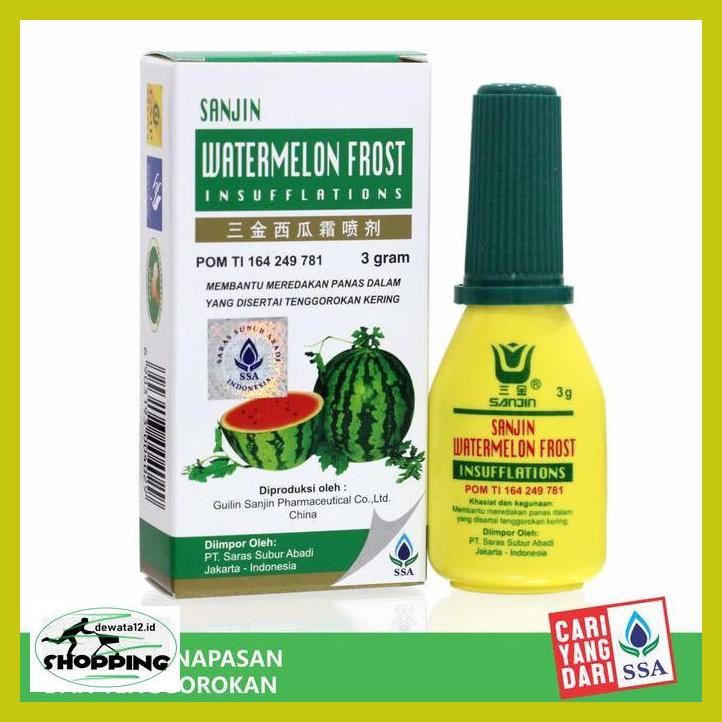 

Obat Herbal- Sanjin Watermelon Frost Insufflations 6Eruio46-
