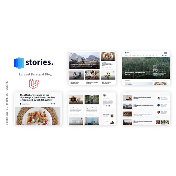 Stories – Laravel Creative Multilingual Blog Update v1.9