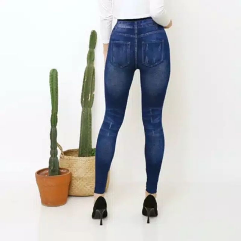 LEGGING JEANS BEAUTIFUL IMPORT Premium