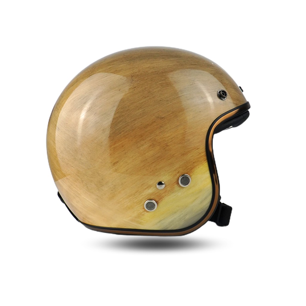 Jitsu Helm Retro Premium JR1 Wood-3