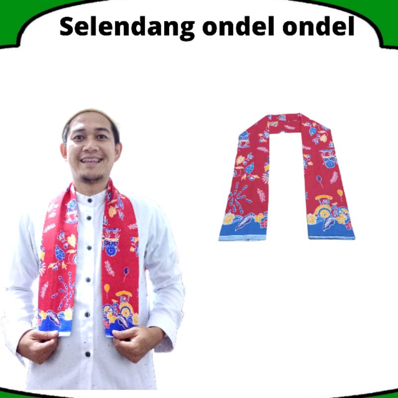 SYAL CUKIN SELENDANG ONDEL ONDEL BETAWI