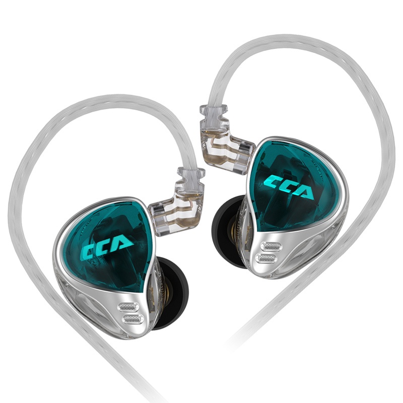 Cca CA10 Headset Earphone Kabel HIFI 5BA Balance Amature Untuk Olahraga