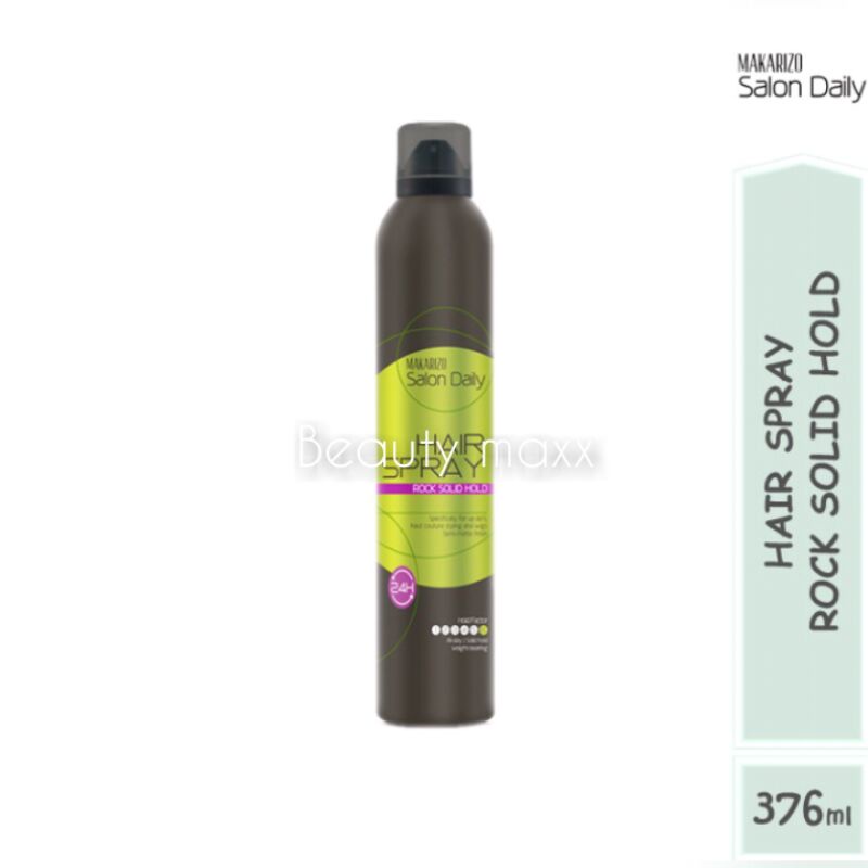 Makarizo hair spray salon daily pengeras rambut hair styling sanggul/Hair Sprey Makarizo/Pengeras Rambut Merek Makarizo/Makarizo Professional - Salon Daily Hair Spray - 376 ml