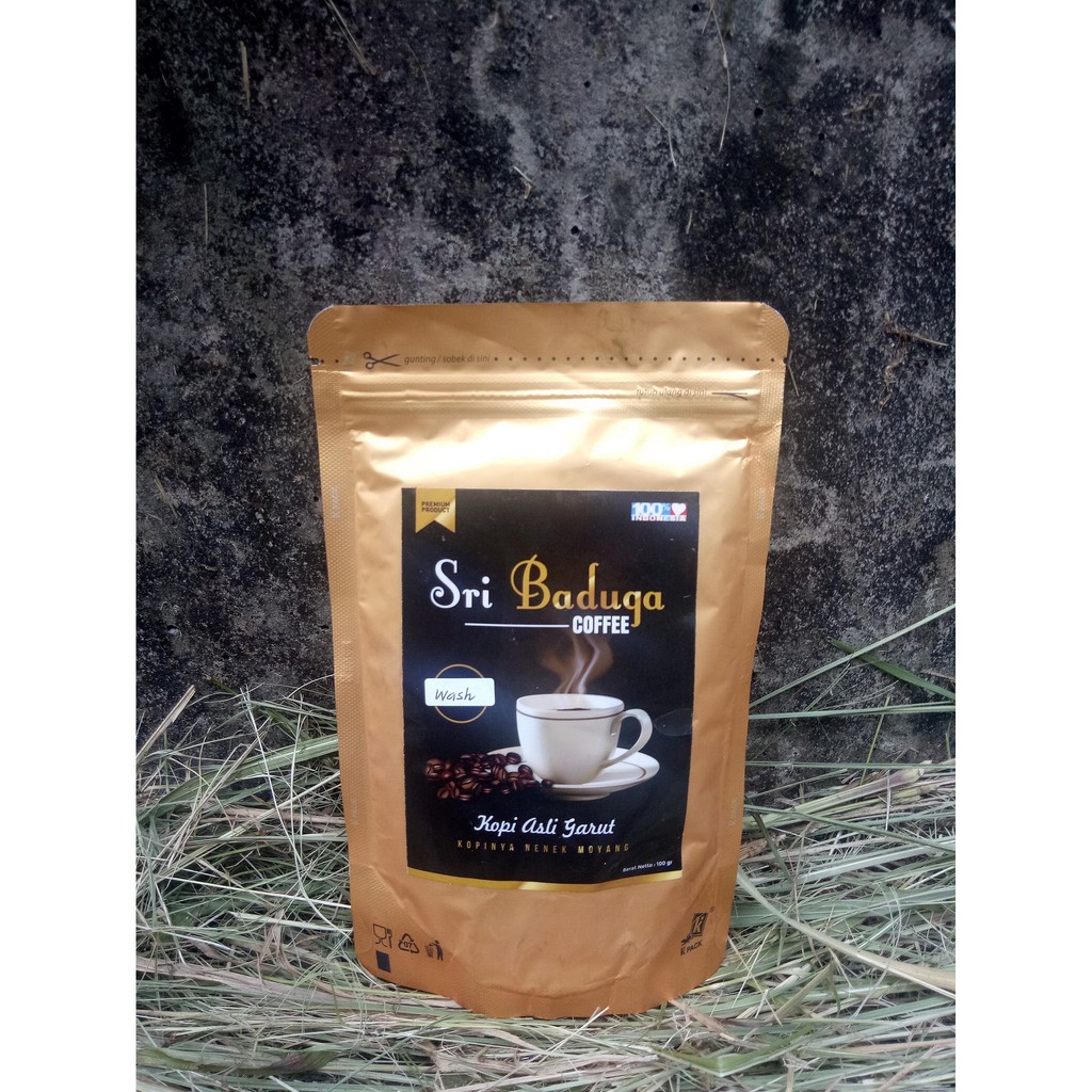 

Kopi Bubuk Arabica Garut 100 Gram | Sri Baduga Coffee | Kopi Asli Garut | Kopi Garut Murah
