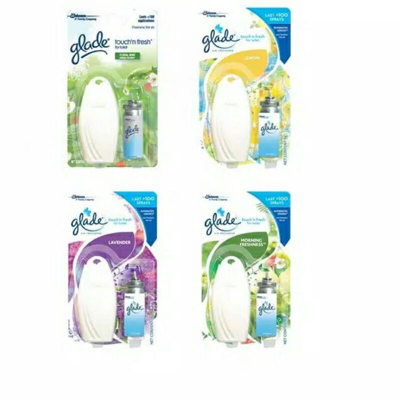 Glade Touch'N Fresh For Bedroom Air Freshener 9Gr (Refill+Tempat)