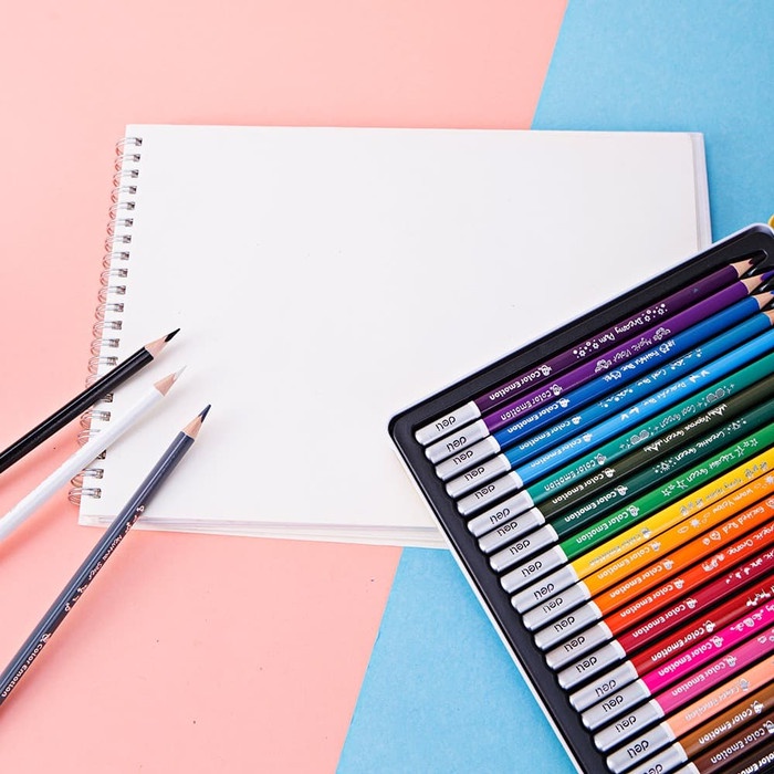 

WARNAPENSIL- DELI PENSIL WARNA / COLORED PENCIL - 24C 24WARNA/BOX EC00225 -PENSIL WARNA