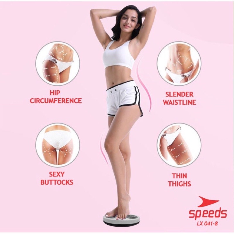 Waist  Twisting  Magnetic Alat Olahraga Putar Magnet Pelangsing Tubuh Pengecil Perut  041-8-7