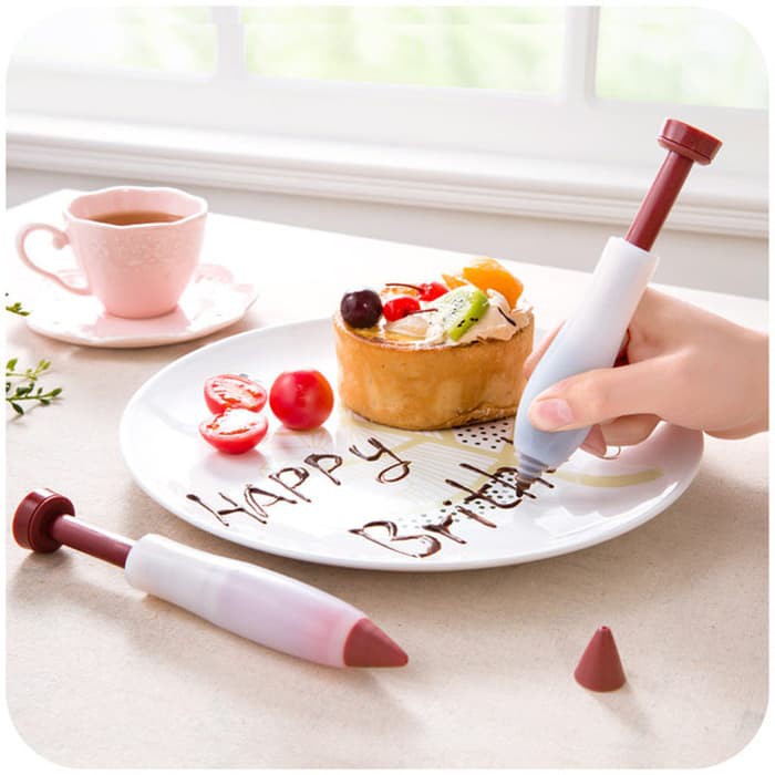 PEN DECORATING DRAWING BENTO FOOD PEN DECORATING BENTO PEN DECORATING Silicone Cake Pastry Decoration Food Drawing Pen Food Drawing cake Bento