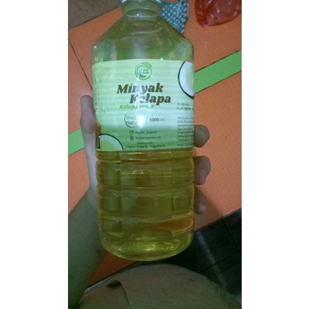 (1000 ml) Minyak Kelapa Lingkar Organik