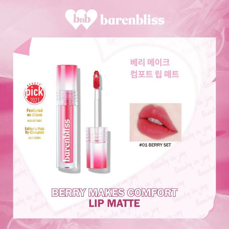 BnB Barenbliss Make comfort Lip Matte