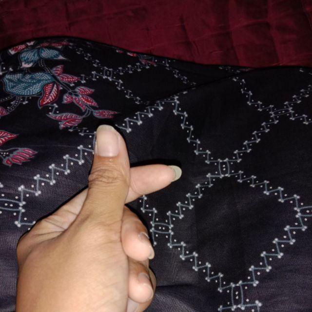 Batik Bella Paya Couple Batik Ipnu - Ippnu Bahan Katun Saten Halus Tebel