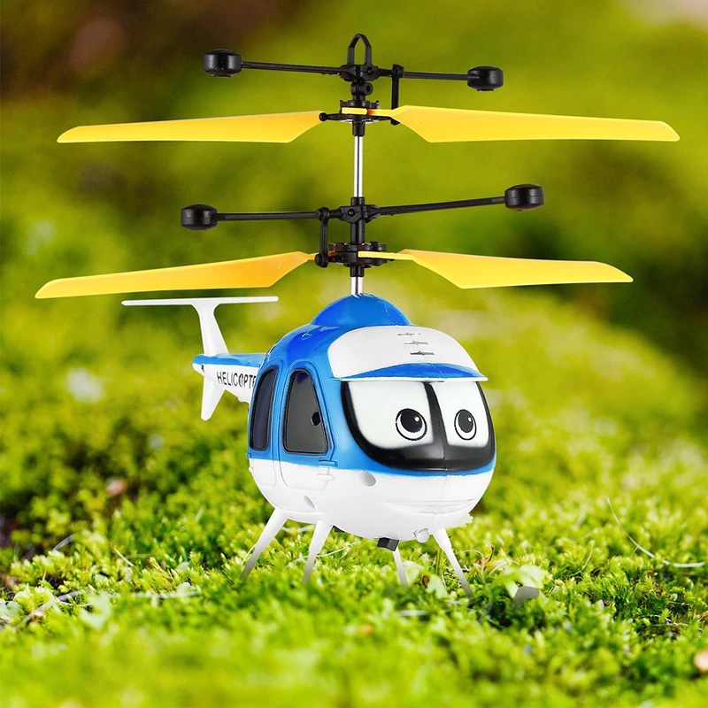 RC Helikopter Mini Helicopter Terbang Mainan Heli copter dengan Kontrol Sensor - HD8860  Heli Copter Mainan Pesawat terbang  helikopter terbang Mainan Anak anak Olahraga Bagus Murah Seru Untuk Anak TK Paud SD