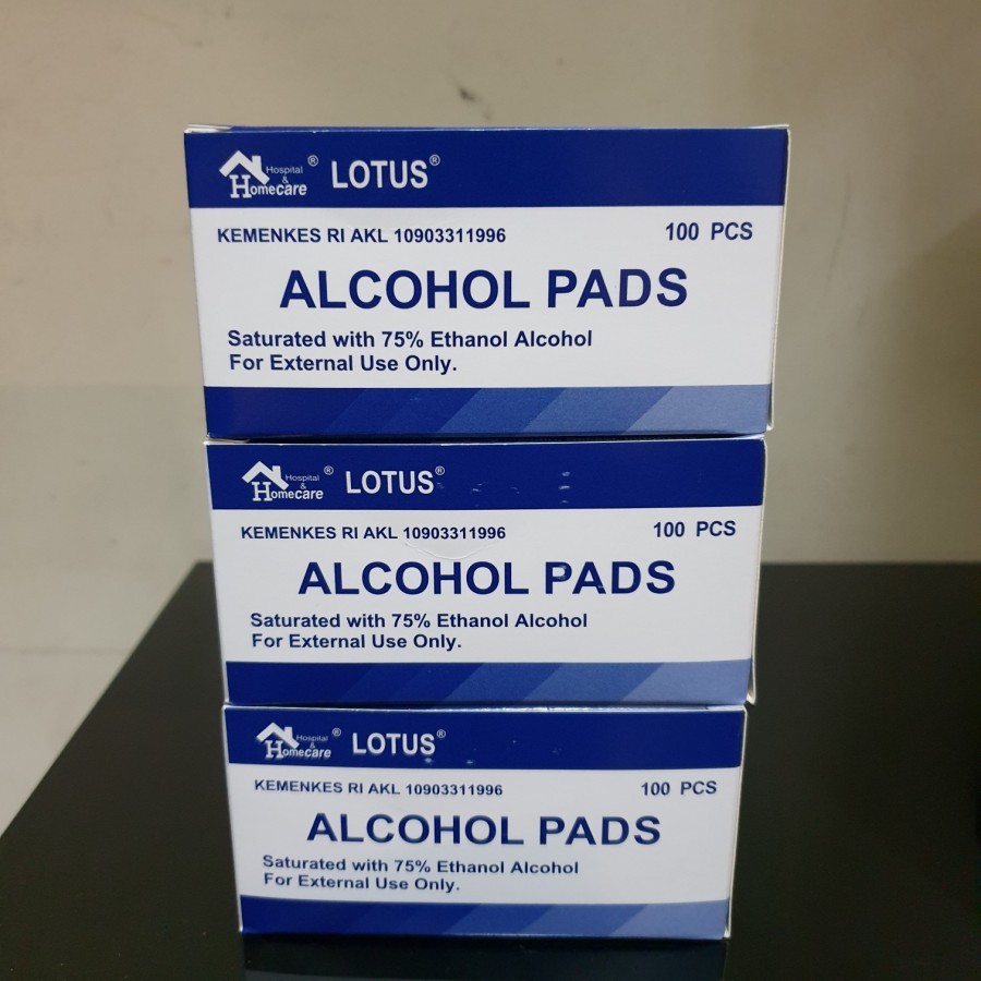 alkohol swabs / tissue alkohol / alkohol pads
