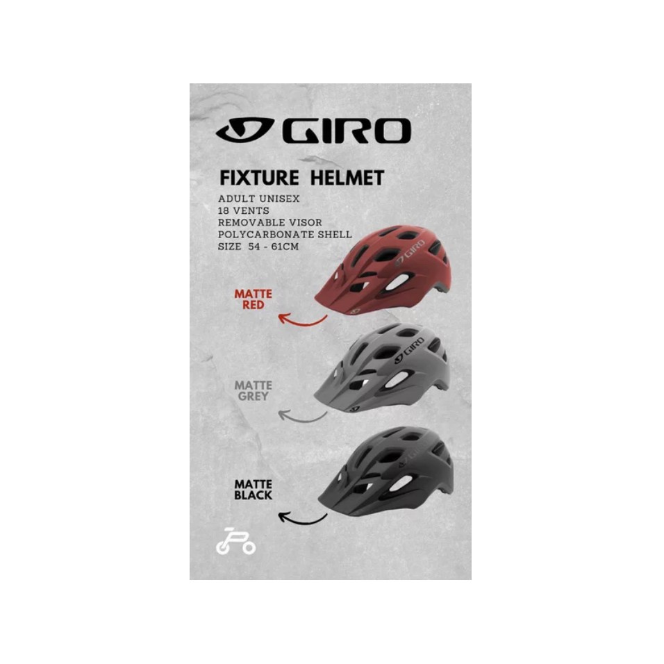 HELM GIRO FIXTURE AM ENDURO MTB