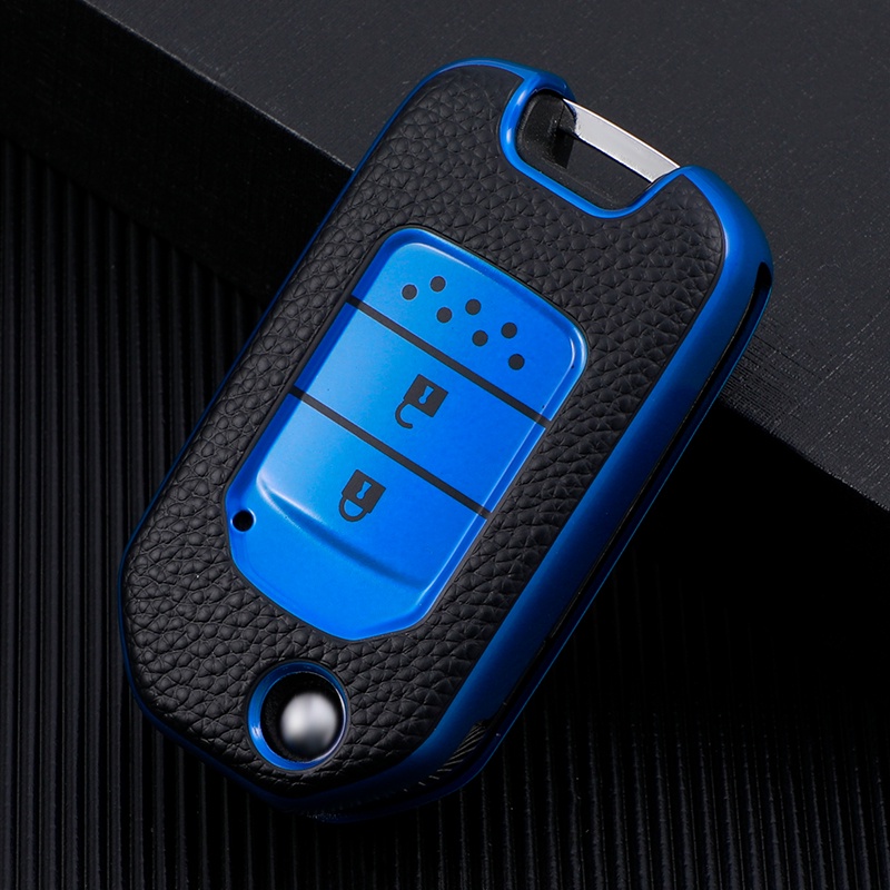 Casing Kunci Mobil Model Lipat Untuk Honda Accord Civic City CRV CR-V HR-V Odyssey Vezel Jade Crider