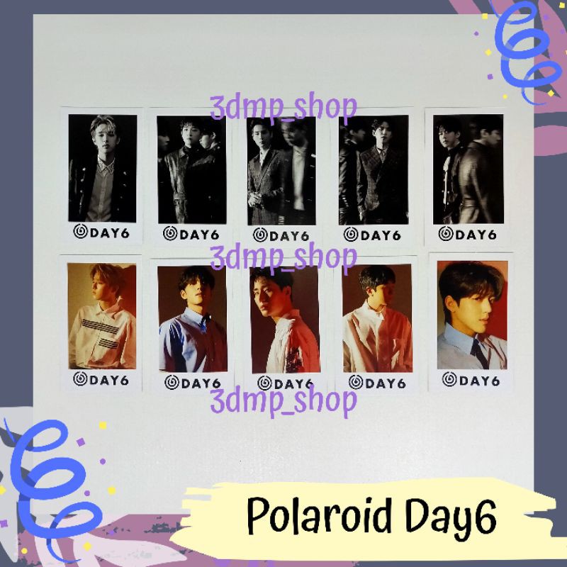 [10 lembar] Polaroid Day6 Demon