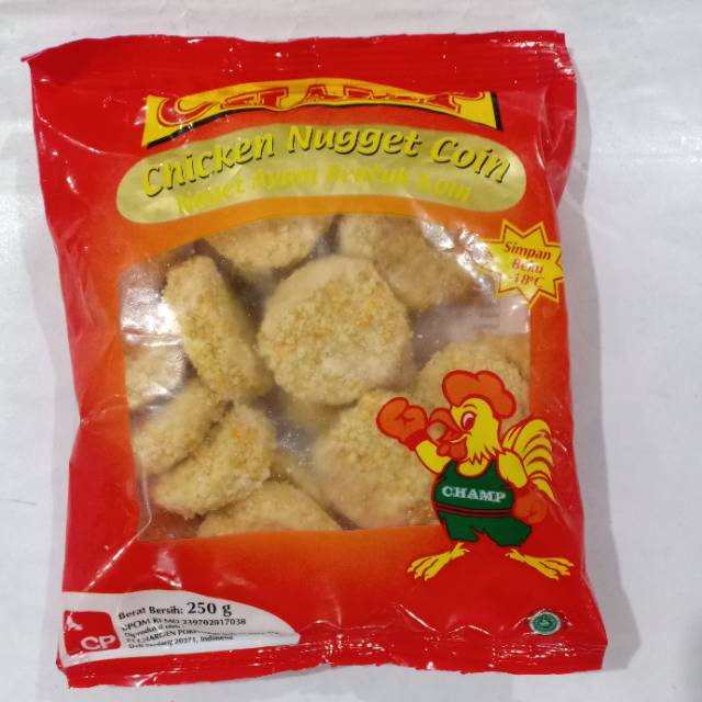 

CHAMP chicken nugget coin 200gr