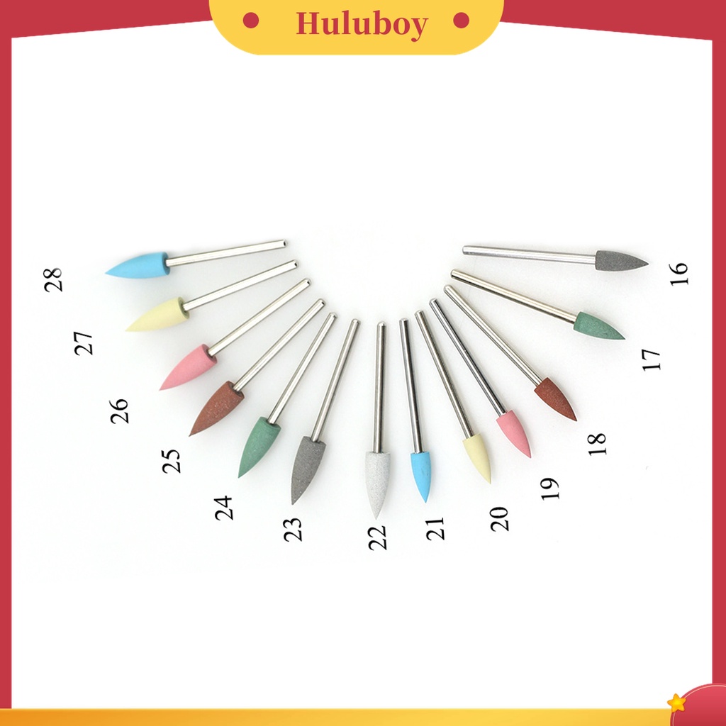 Huluboy Huluboy♡ Mata Bor Pengikir Kuku Ukuran 2.35MM Untuk Salon Kecantikan Bits