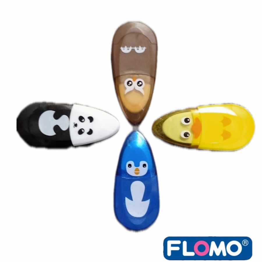 

Penghapus dan Rautan Flomo Animal