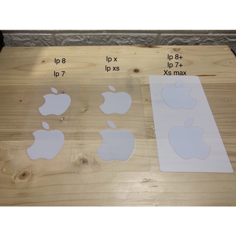 

HJK Stiker Apple Copotan Original Isi 2 Pcs