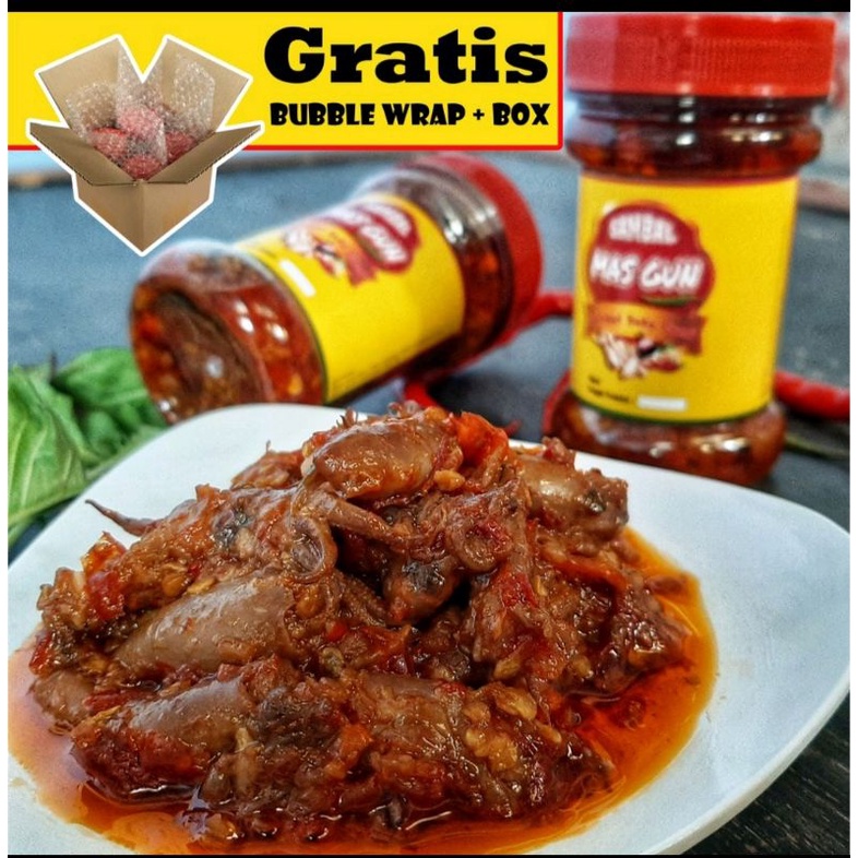 

Sambal Baby Cumi Pedas Nagih "Mas Gun