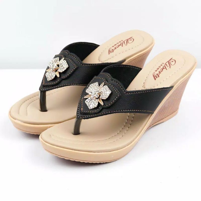 Liberty Wedges Sandal Hak Wanita