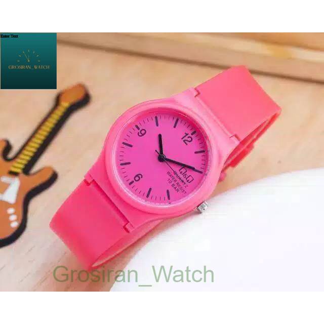 Hot Sale Jam Tangan Anti Air Q&amp;Q jelly drink strap rubber [G_W]