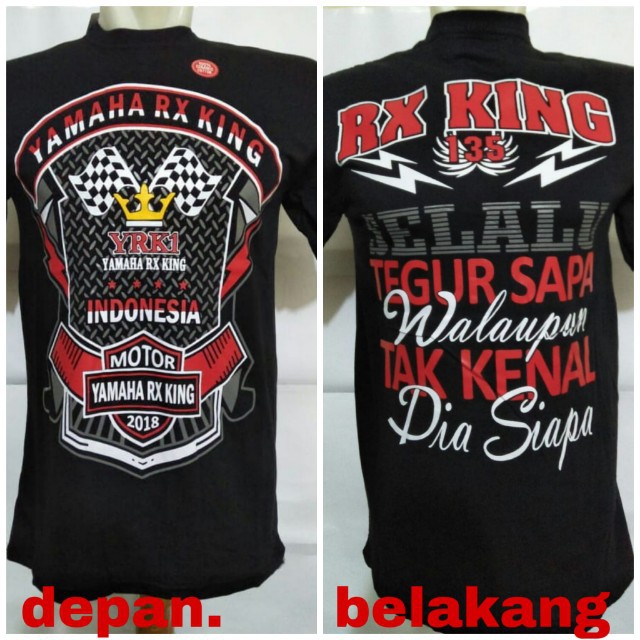 BAJU KAOS RX KING YRKI LENGAN PENDEK | Shopee Indonesia