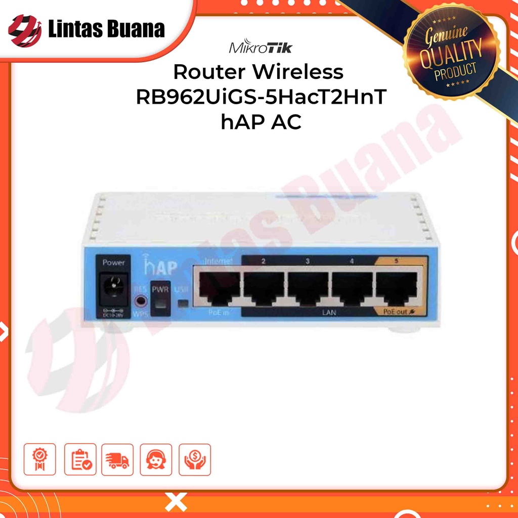 Mikrotik RB962UiGS-5HacT2HnT / RB 962UiGS -  5HacT2HnT
