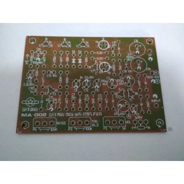 PCB Mini Hifi Amplifier MA-002