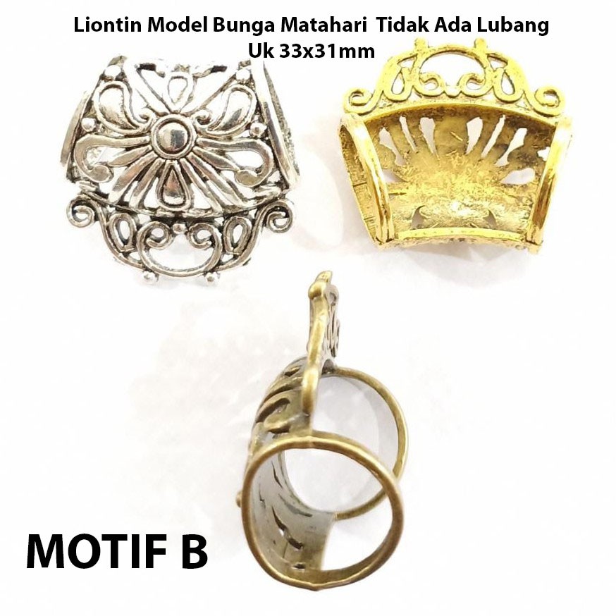 Liontin Model Serongsong Buat Kalung Etnik Harga/Pcs