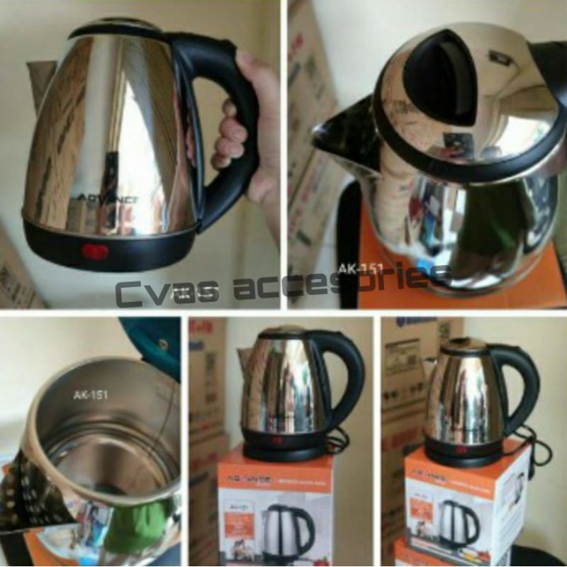 Teko Listrik / Kettle Elektrik Pemanas Air ADVANCE AK-151