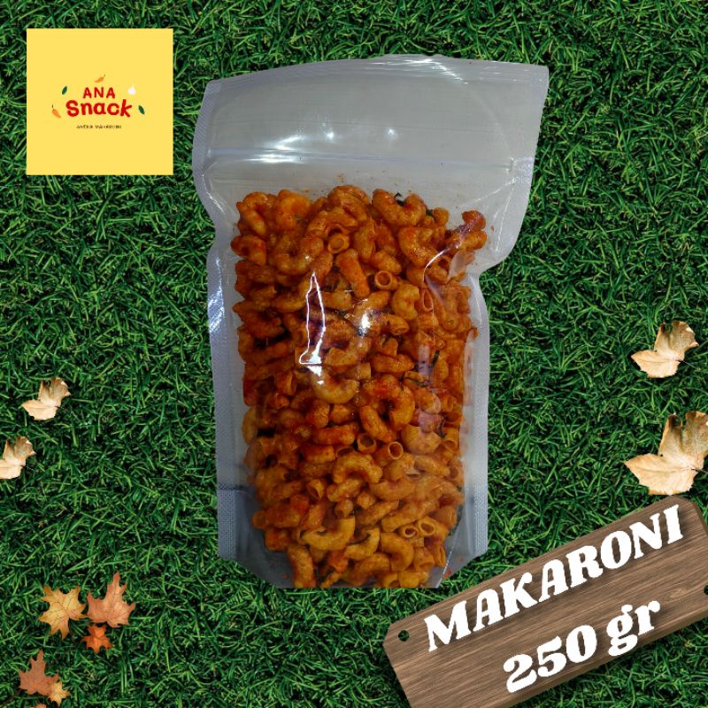 

ANASNACK MAKARONI PIPA GURIH 250 GR ENAK MURAH PEDES DAUN JERUK