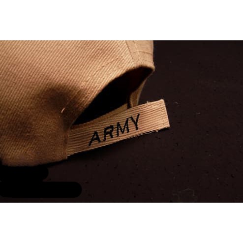 New Trend! TOPI ARMY UNITED STATES COKELAT TAN CAP HAT MILITARY OUTDOOR