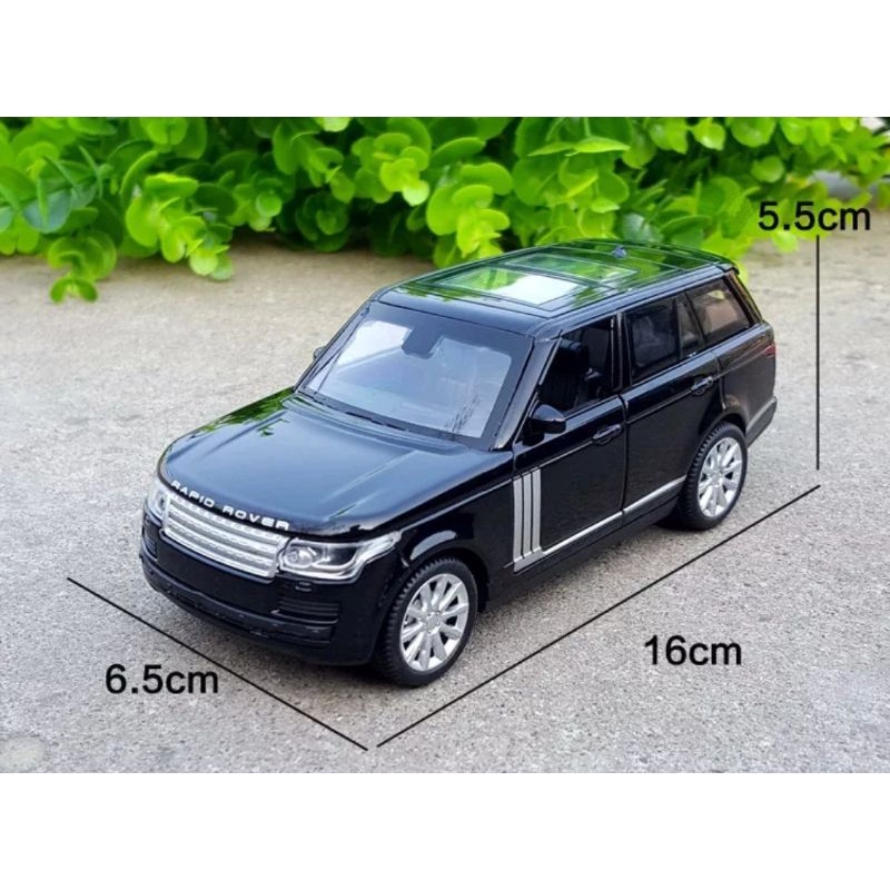 Diecast Mobil Range Rover Skala 1:32 Miniatur Mobil Mainan Pajangan