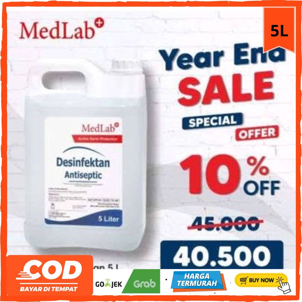 DESINFEKTAN ANTISEPTIC MEDLAB ACTIVE GERM PROTECTION