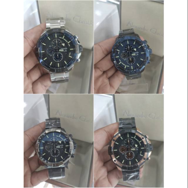 Jam tangan alexandre christie ac6551 original man 6551