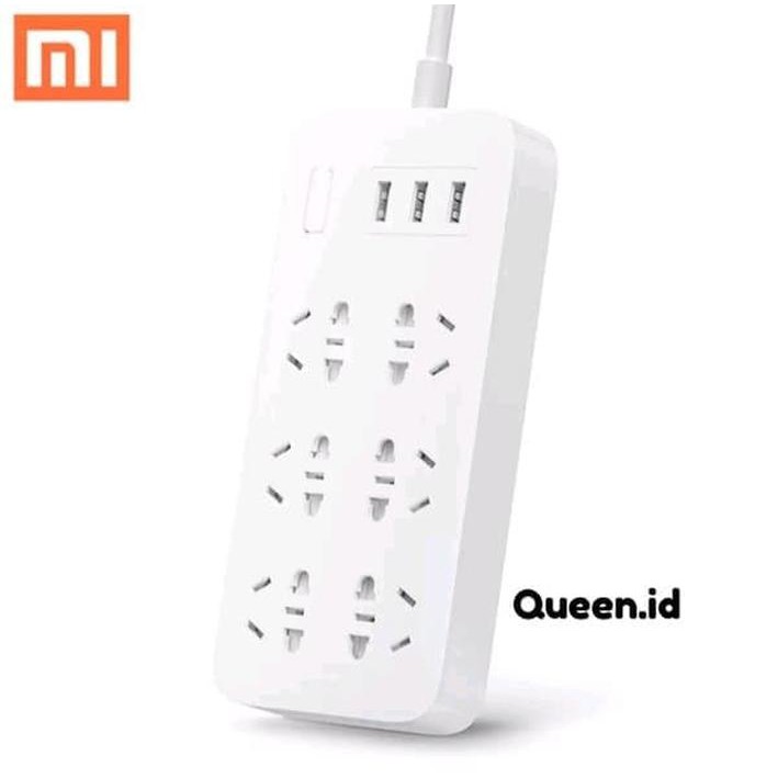 *pertukangan* kantak USB Xiaomi Mi Smart Power Strip 6 Socket 3 USB port - Mi Strip
