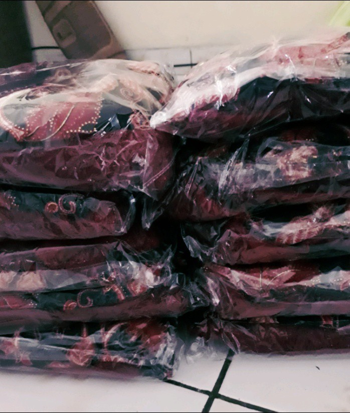 Bswart Batik Hrb026 Kenongo Hem Pendek Padi Pekalongan M L Xl Batik Pria Murah Modern Grosir