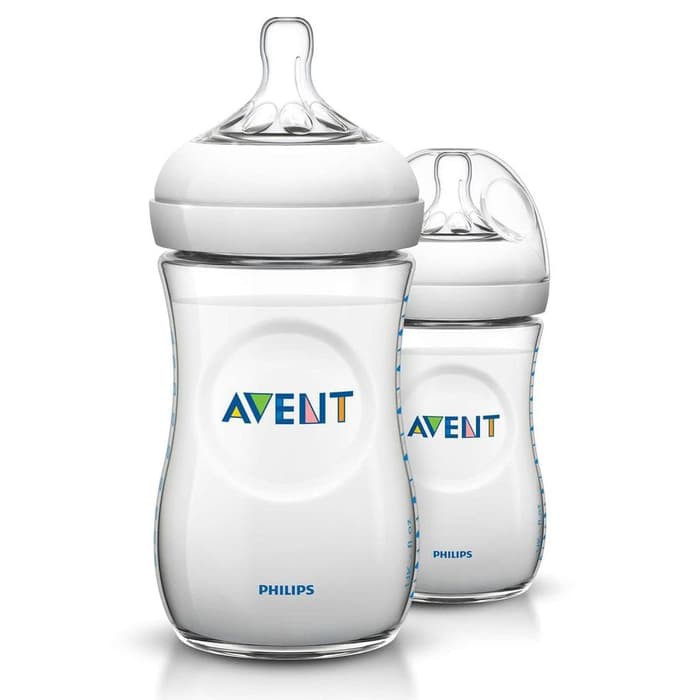 [Hazelcare] Philips Avent Natural Bottle Twinpack Twin Pack / Single Pack Blue / White / Tiger / Hippo / Flamingo Botol Susu Bayi 260ml 260 ml